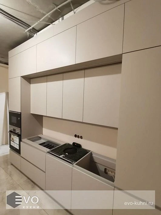 Кухня прямая ЛМ201203 матовая (фото 2)