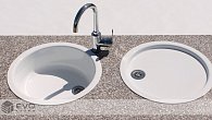 Мойка Blanco Rondo Серый беж (фото 3)