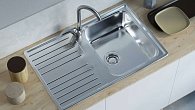 Мойка Omoikiri Sagami 79-IN нержавеющая сталь/нержавеющая сталь (фото 3)