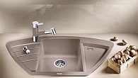 Мойка Blanco Zia 9 E Серый беж (фото 2)
