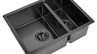Мойка ZorG PVD 58-2-44 GRAFIT (фото 1)