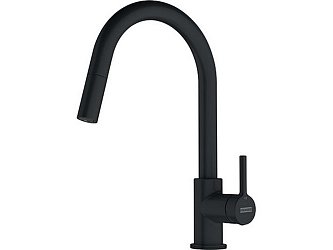 FRANKE Lina с выдвижным шлангом, черный матовый1