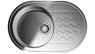 Мойка Omoikiri Kasumigaura 77-IN нержавеющая сталь/нержавеющая сталь (фото 1)