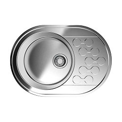 Omoikiri Kasumigaura 65-IN нержавеющая сталь/нержавеющая сталь1