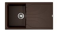 Мойка Omoikiri Yasugata 86-DC Tetogranit/темный шоколад (фото 1)