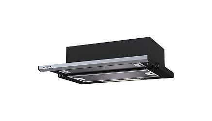KRONA KAMILLA slim 600 black/inox (2 мотора)1