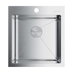 Omoikiri Akisame 46-IN нержавеющая сталь/нержавеющая сталь1