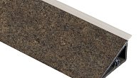 Пристеночный бортик Гранит Галиция серо-бежевый (фото 1)