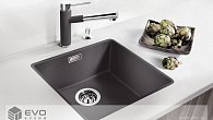 Мойка Blanco Subline 320-F Темная скала (фото 2)