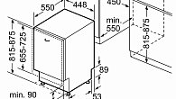 Посудомоечная машина Bosch SPV4EKX60E встраиваемая (фото 7)