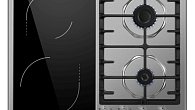 Варочная панель MAUNFELD EEHS.642VC.3CS/KG комбинированная (фото 1)