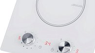 Варочная панель MAUNFELD CVI292MWH индукционная (фото 3)