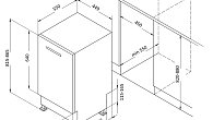 Посудомоечная машина Korting KDI 45980 (фото 4)