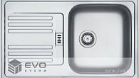 Мойка Franke EUROFORM EFN 614-78 чаша справа, выпуск 3,5 (матовая) (фото 1)