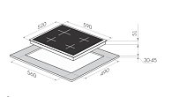 Варочная панель MAUNFELD EGHS.64.43CS/G (фото 6)