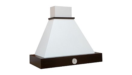 Viaona Cappe Британика 90 с часами inca 550 белый муар1