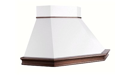 Viaona Cappe Дора угловая с ВМ-750/70 new faber белый муар1