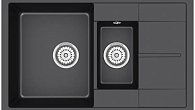 Мойка KUPPERSBERG MODENA 60 NL 1,5B1D DEEP BLACK (фото 1)