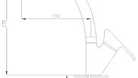 Смеситель Harte L4101 (6 цветов) (фото 9)