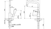 Смеситель SMEG MI3CR (фото 2)