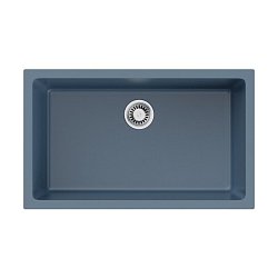 Omoikiri Okinoshima 76-U/I-SB Natceramic/smoky blue1