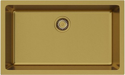 Omoikiri Okinoshima 76-U/I-G Matt Natceramic/золото1