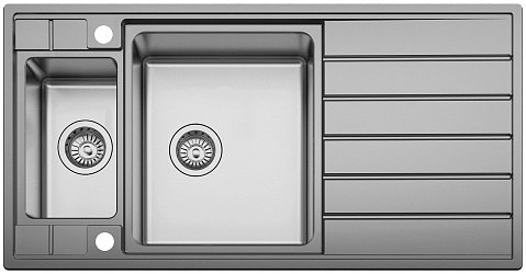 Seaman Eco Roma SMR-9750B2, два отверстия (Ø35мм), комплектация с вентиль-автоматом1