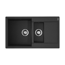 Omoikiri Daisen 86-2-BL Artgranit/черный1