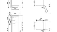 Холодильник Smeg FAB30RCR5 (фото 8)