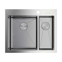 Omoikiri Akisame 60-2-IN-L нержавеющая сталь/нержавеющая сталь1