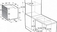Духовой шкаф Korting OKB 9951 CESN электрический (фото 2)