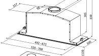 Вытяжка FABER INCA LUX EV8 X/WH A52 (фото 5)