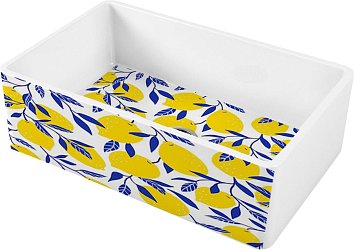 Omoikiri Mikura 76-Lemon Natceramic/white1