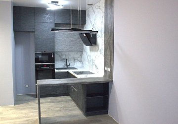 Кухня РН201109 с барной стойкой