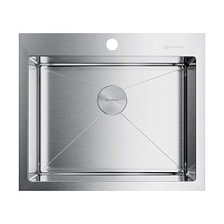 Omoikiri Akisame 59-IN нержавеющая сталь/нержавеющая сталь1