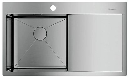 Omoikiri Akisame 86-IN-L Side нержавеющая сталь/нержавеющая сталь1