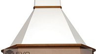 Вытяжка Elikor Камин Грань 90П-650-П3Л бежевый / дуб коричневый (фото 1)