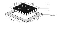 Варочная панель MAUNFELD EVI.453-BK (фото 6)