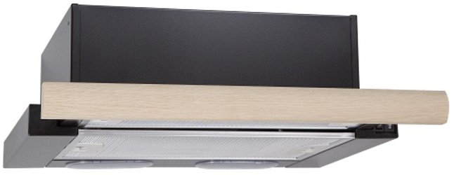 Elikor Интегра 50П-400-В2Л черный / дуб неокрашенный1