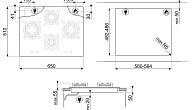 Варочная панель Smeg PV364LCN (фото 4)