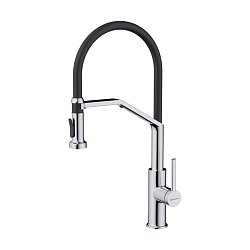 Omoikiri Makkari 2 Plus-SB-C-BL латунь/хром/черный1
