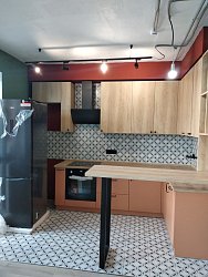 Кухня РВ210107 с барной стойкой1