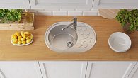 Мойка Omoikiri Kasumigaura 65-IN нержавеющая сталь/нержавеющая сталь (фото 5)