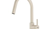 Смеситель FRANKE Lina с выдвижным шлангом, бежевый (фото 1)