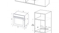 Духовой шкаф Zigmund & Shtain E 143 W электрический (фото 4)