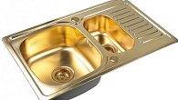 Мойка ZorG SZR-78-2-50 BRONZE (фото 1)