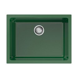 Omoikiri Okinoshima 61-U/I-RG Glossy Natceramic/royal green1