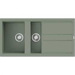 Omoikiri Kitagawa 100-2-WG Artceramic/wind green1