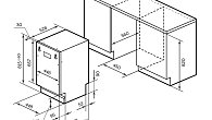 Посудомоечная машина LEX PM 4542 B встраиваемая (фото 5)