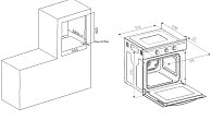 Духовой шкаф Hyundai HEO 6642 BG (фото 2)